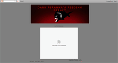 Desktop Screenshot of darkpiranhas.blogspot.com