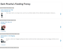 Tablet Screenshot of darkpiranhas.blogspot.com