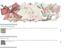 Tablet Screenshot of dixiescraftden.blogspot.com
