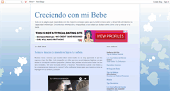 Desktop Screenshot of creciendoconmibebe.blogspot.com