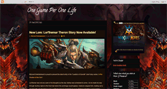 Desktop Screenshot of fullofblizzardgames.blogspot.com