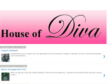 Tablet Screenshot of house-of-diva.blogspot.com