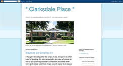 Desktop Screenshot of clarksdaleplace.blogspot.com