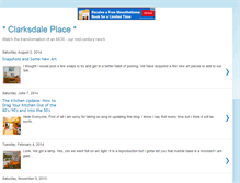 Tablet Screenshot of clarksdaleplace.blogspot.com