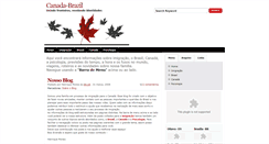 Desktop Screenshot of canada-brazil.blogspot.com