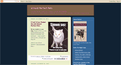 Desktop Screenshot of almostperfectpets.blogspot.com