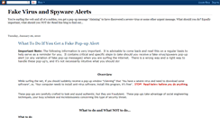 Desktop Screenshot of fakevirusalerts.blogspot.com