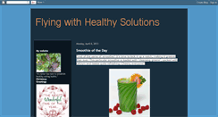 Desktop Screenshot of flyhealthy.blogspot.com