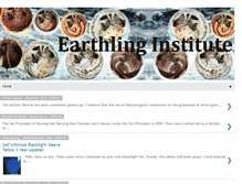 Tablet Screenshot of earthlinginstitute.blogspot.com