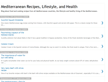 Tablet Screenshot of mediterranean-lifestyle.blogspot.com