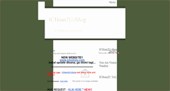 Desktop Screenshot of ichom2u.blogspot.com