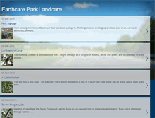 Tablet Screenshot of earthcarepark.blogspot.com