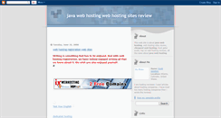 Desktop Screenshot of java-web-hosting-81.blogspot.com