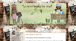 Desktop Screenshot of lepetitmondevero.blogspot.com