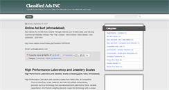 Desktop Screenshot of classifiedadsinc.blogspot.com