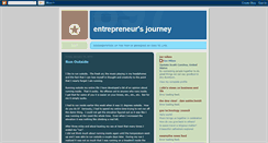 Desktop Screenshot of entrepreneursjourney.blogspot.com