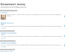 Tablet Screenshot of entrepreneursjourney.blogspot.com