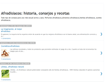 Tablet Screenshot of consejos-afrodisiacos.blogspot.com