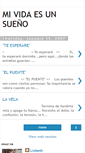 Mobile Screenshot of mi-vida-es-un-sueno.blogspot.com