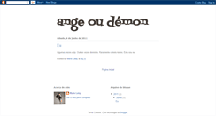 Desktop Screenshot of angeoudemon-lesecret.blogspot.com