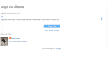 Tablet Screenshot of angeoudemon-lesecret.blogspot.com