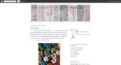Desktop Screenshot of kerrymosley-atextileartistsprogress.blogspot.com