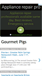 Mobile Screenshot of gourmetpigs.blogspot.com