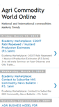 Mobile Screenshot of agricommodityworldonline.blogspot.com