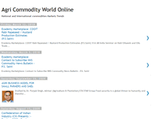 Tablet Screenshot of agricommodityworldonline.blogspot.com