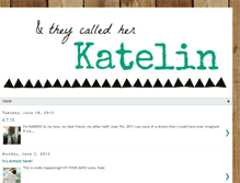 Tablet Screenshot of katelindeejensen.blogspot.com