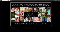 Desktop Screenshot of lisamacphotography.blogspot.com