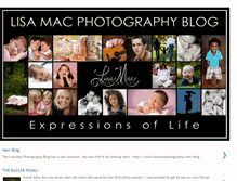 Tablet Screenshot of lisamacphotography.blogspot.com