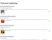 Tablet Screenshot of filzfussels-hobby.blogspot.com