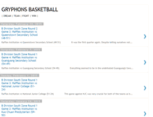 Tablet Screenshot of gryphonsbasketball.blogspot.com