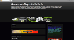 Desktop Screenshot of gamerhit.blogspot.com