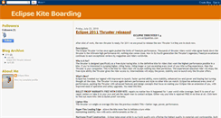 Desktop Screenshot of eclipsekiteboarding.blogspot.com
