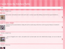 Tablet Screenshot of cardsfromthekitchentable.blogspot.com