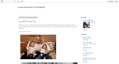 Desktop Screenshot of newgencampbells.blogspot.com