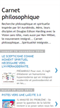 Mobile Screenshot of carnetphilosophique.blogspot.com
