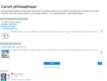 Tablet Screenshot of carnetphilosophique.blogspot.com