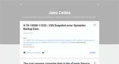 Desktop Screenshot of jairocetina.blogspot.com
