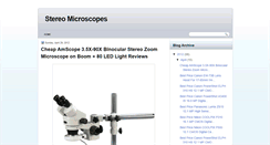 Desktop Screenshot of best-stereo-microscopes.blogspot.com