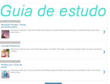 Tablet Screenshot of guiadeestudo.blogspot.com