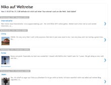 Tablet Screenshot of nikoaufweltreise.blogspot.com