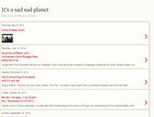 Tablet Screenshot of itsasadsadplanet.blogspot.com