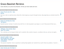 Tablet Screenshot of gracobassinet-reviews.blogspot.com