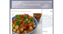 Desktop Screenshot of my-vegetarian-recipes.blogspot.com