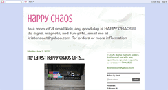 Desktop Screenshot of happychaosbykris.blogspot.com