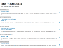Tablet Screenshot of newsroomnotes.blogspot.com