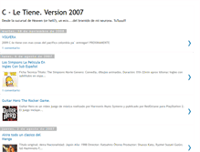Tablet Screenshot of cletiene.blogspot.com